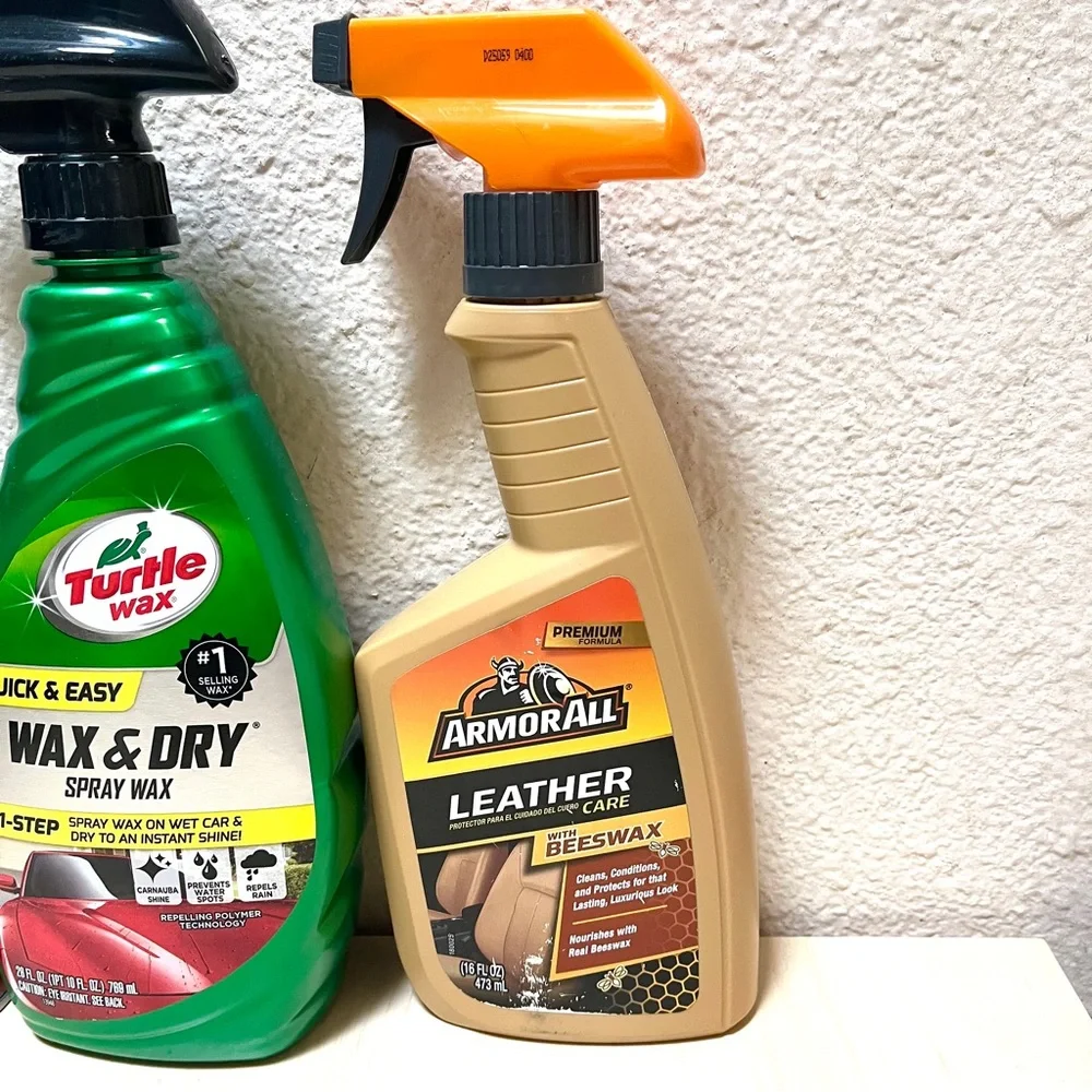 Auto Care Set- WAX/Leather & CRC Battery Cleaner/Terminal Protector Set - Picture 4 of 12